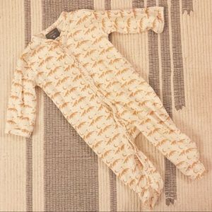 Kate Quinn organic footie pajama